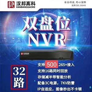 汉邦高科36路网络硬盘录像机HB-NVR3232H-A